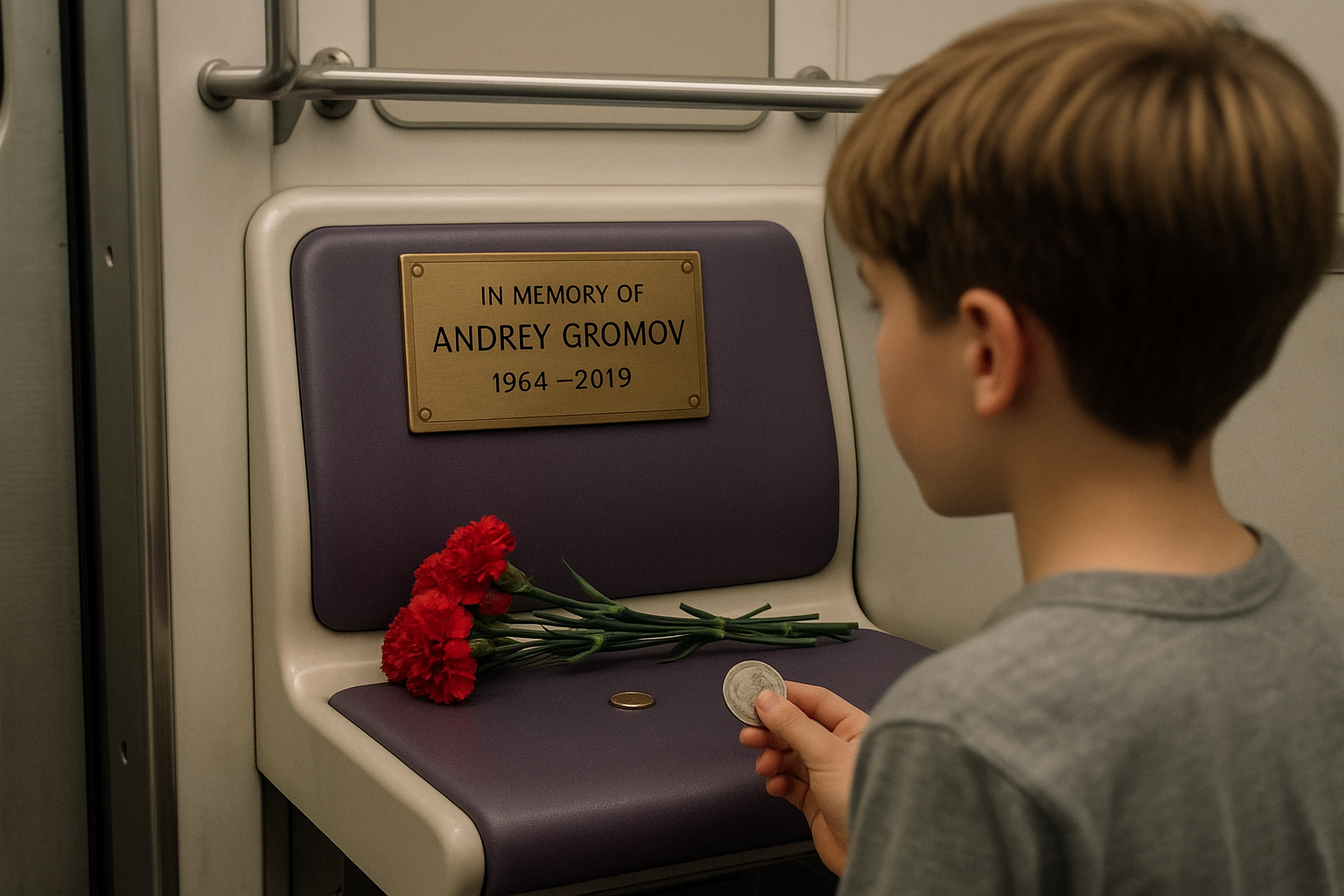 Неожиданный герой в вагоне метро