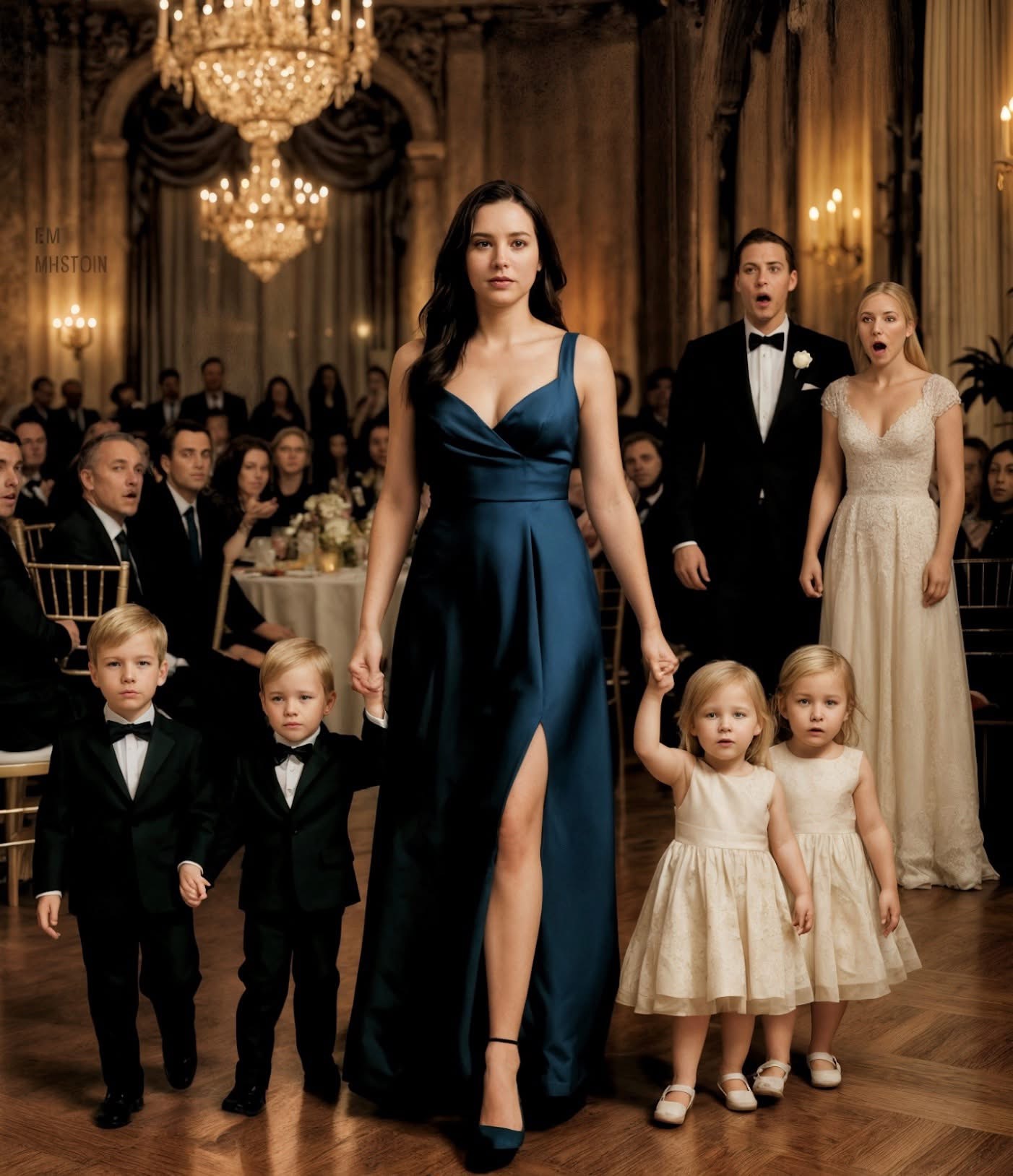 «Она пришла на его свадьбу с секретом, который заставил миллионера пожалеть о каждом своём решении»