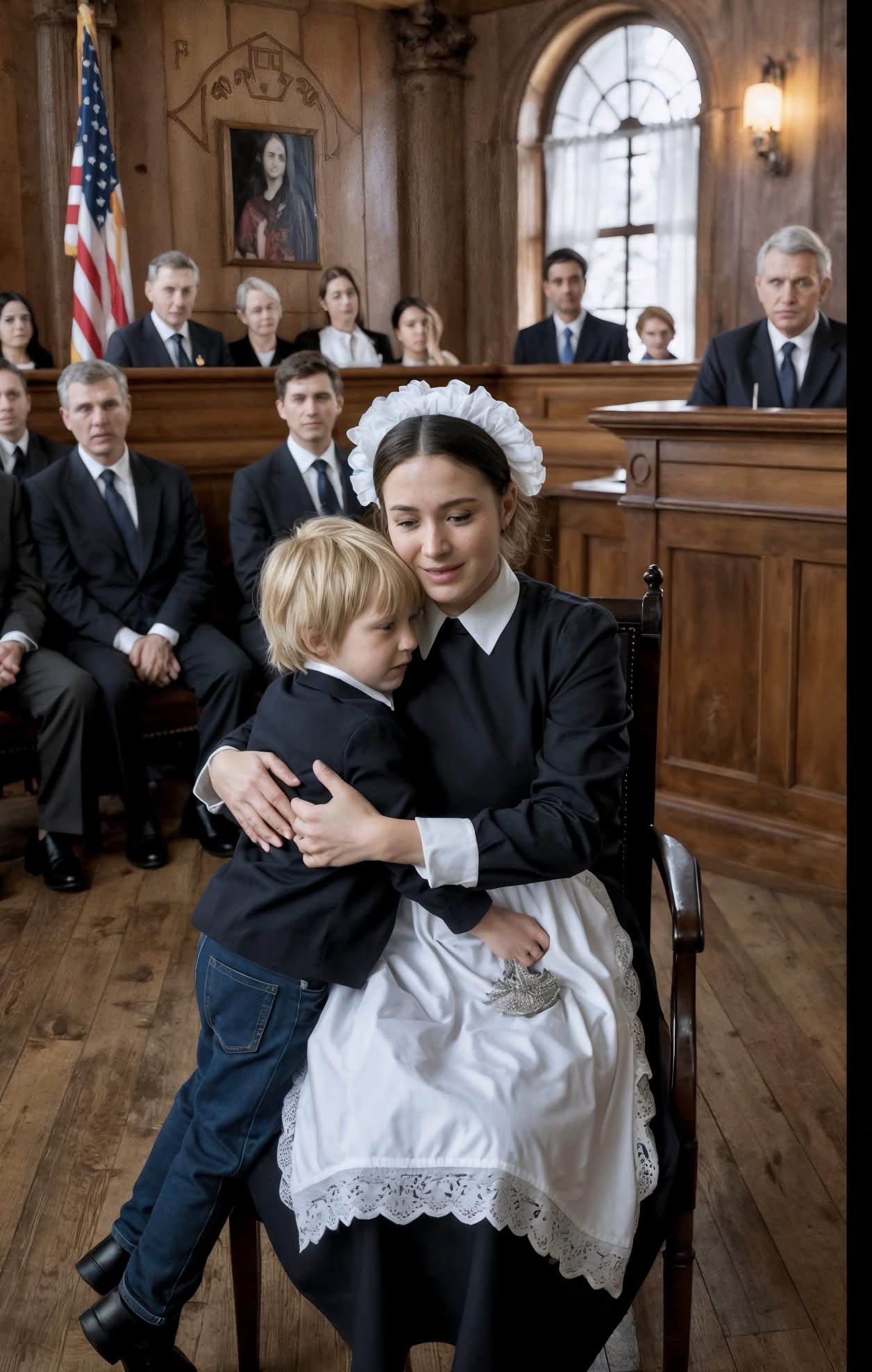 «Исповедь наследника: когда правда встала на защиту служанки»