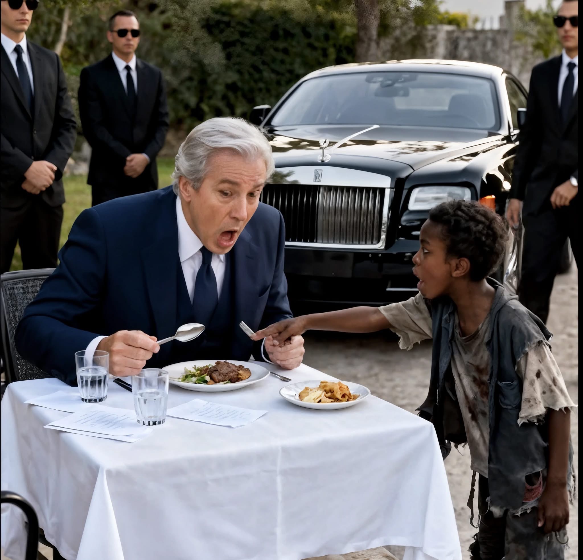 «Бездомный мальчик и яд на серебряной вилке: откровение, изменившее жизнь миллиардера»