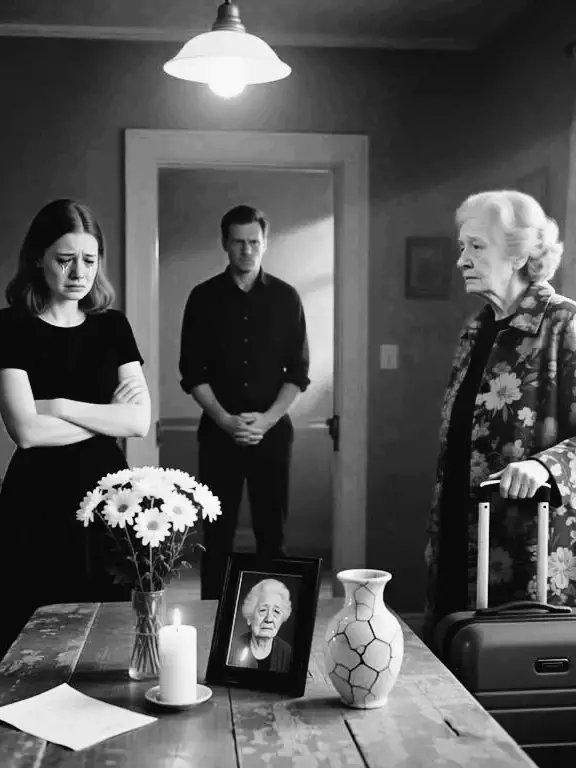 Свекровь пришла на поминки с чемоданом