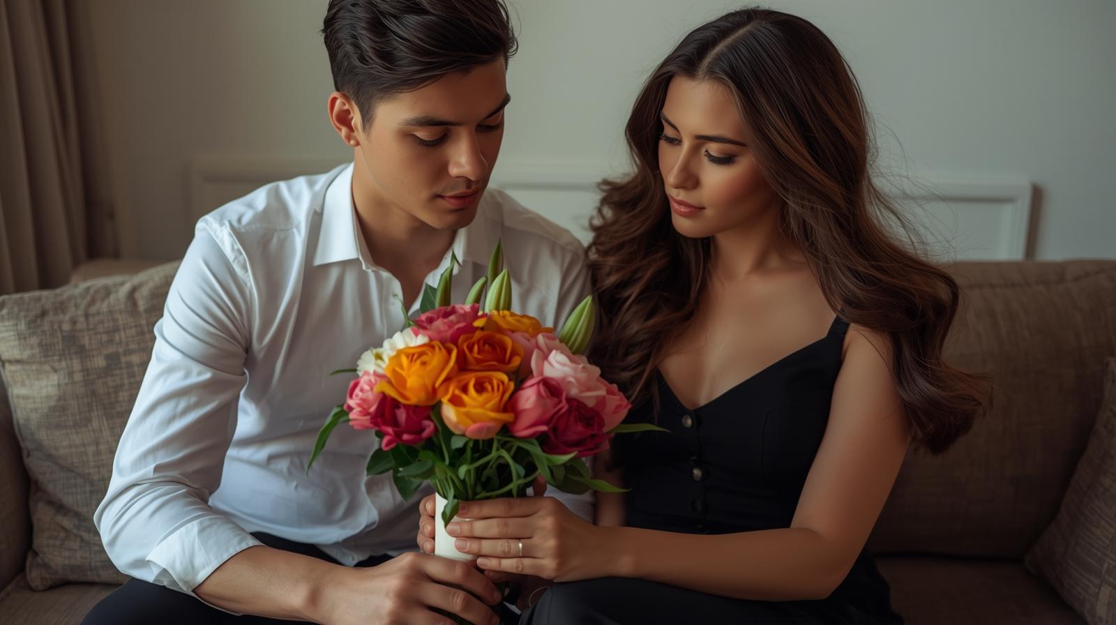 Встретила мужчину онлайн и пригласила домой 