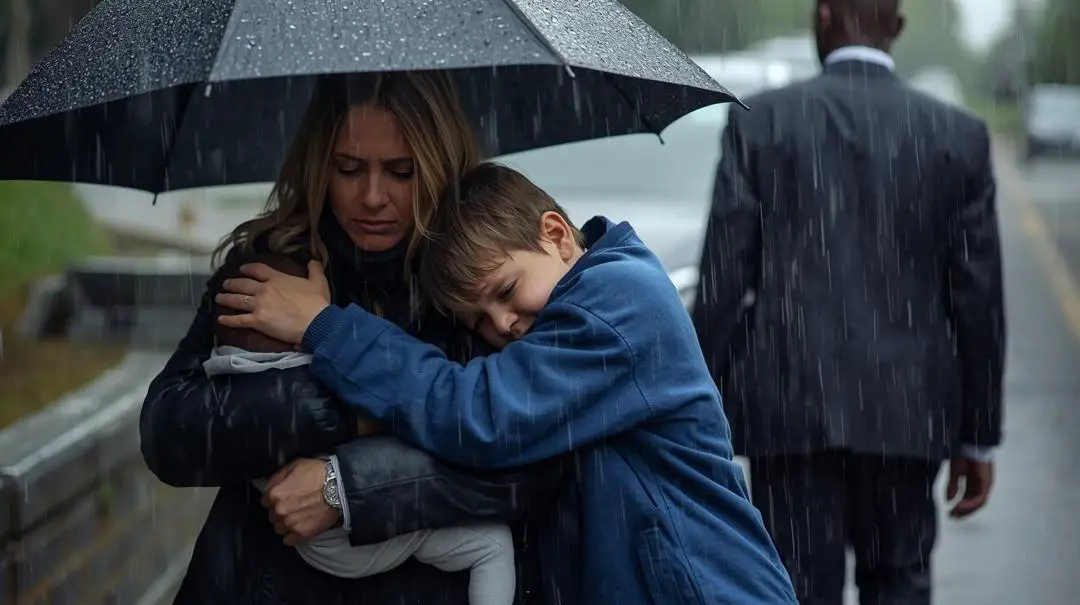 Женщина спасла мальчика и вернула отца