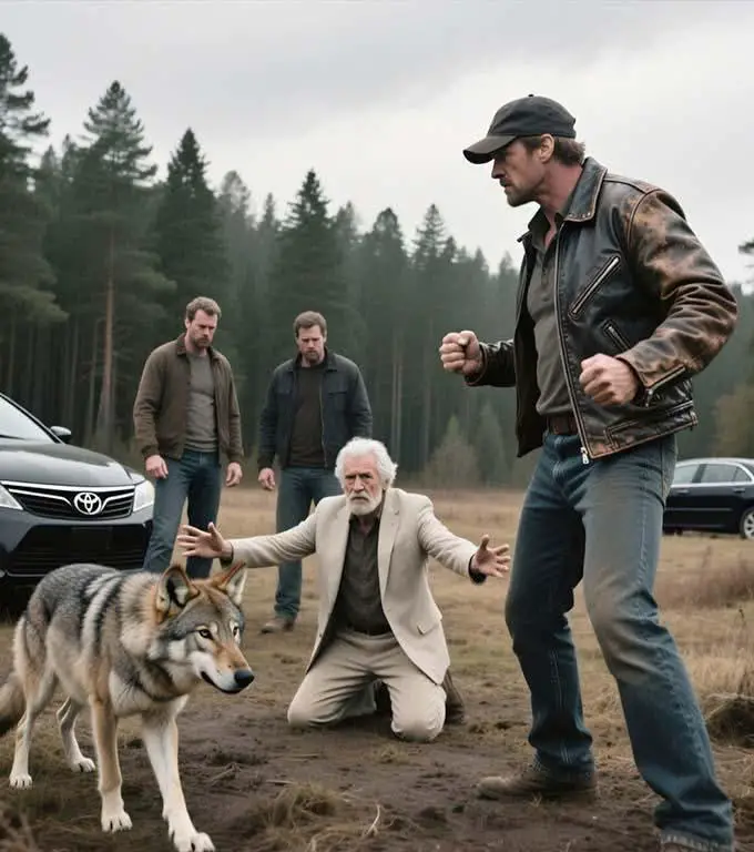 Рык среди снежной тишины