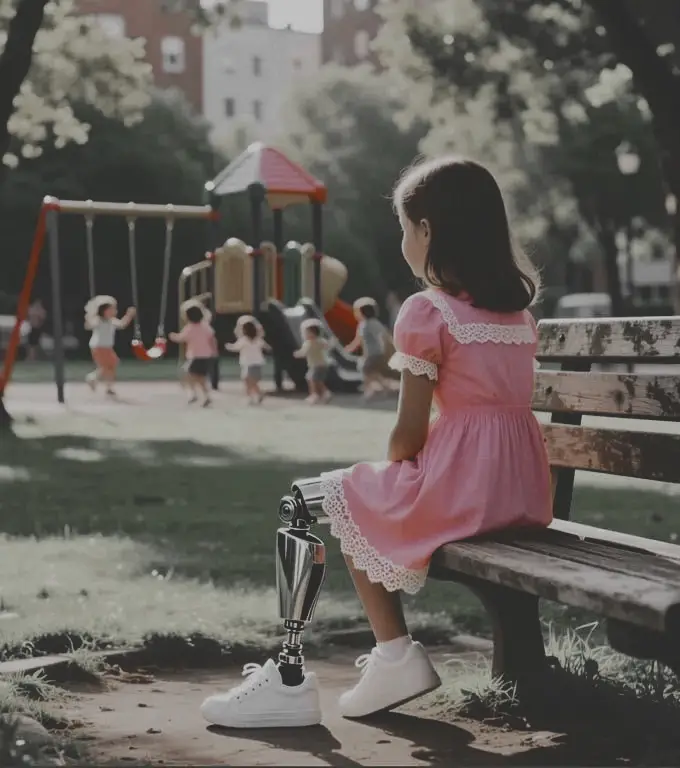 Маленькая девочка нашла настоящую дружбу