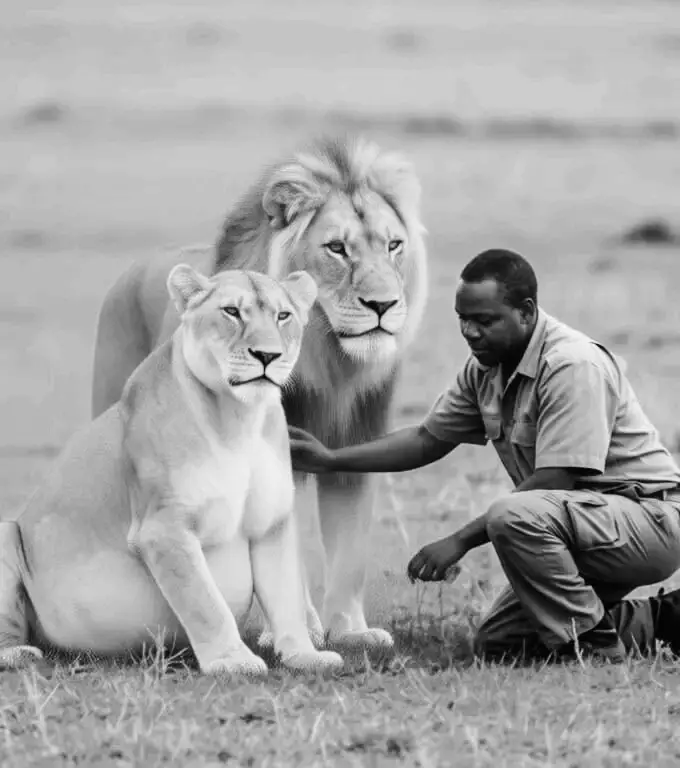 Малыш-лев стал символом выживания природы