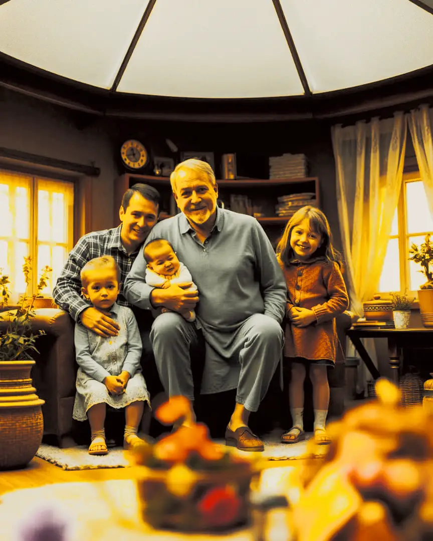 Любовь и забота создают настоящую семью