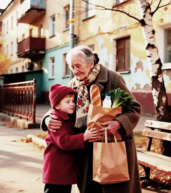 Холодные улицы, тёплое сердце ребёнка