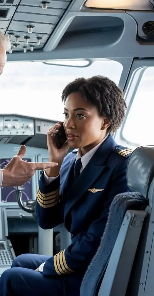 Русская пилотка меняет судьбу всего рейса