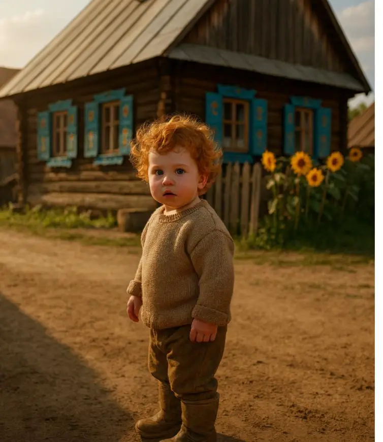 Тоня стояла на грядке по щиколотку в