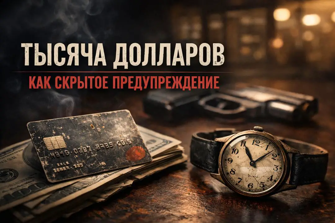 Тысяча долларов как скрытое предупреждение