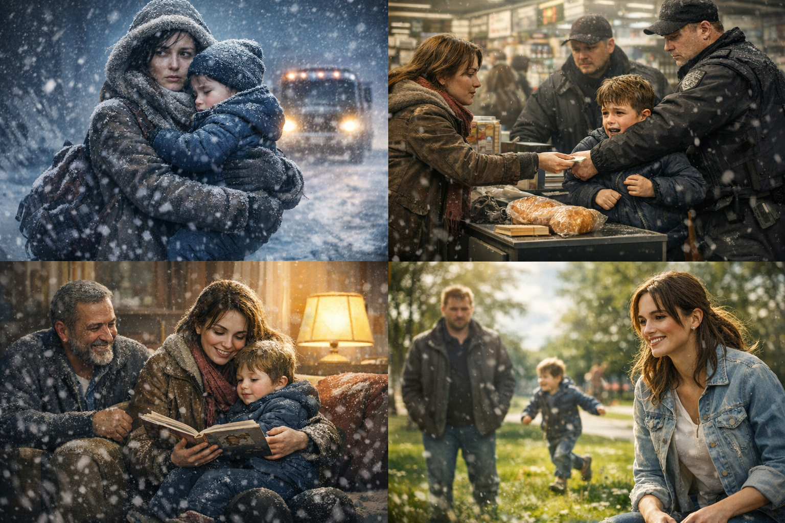 Анна и сын: путь сквозь холод и надежд