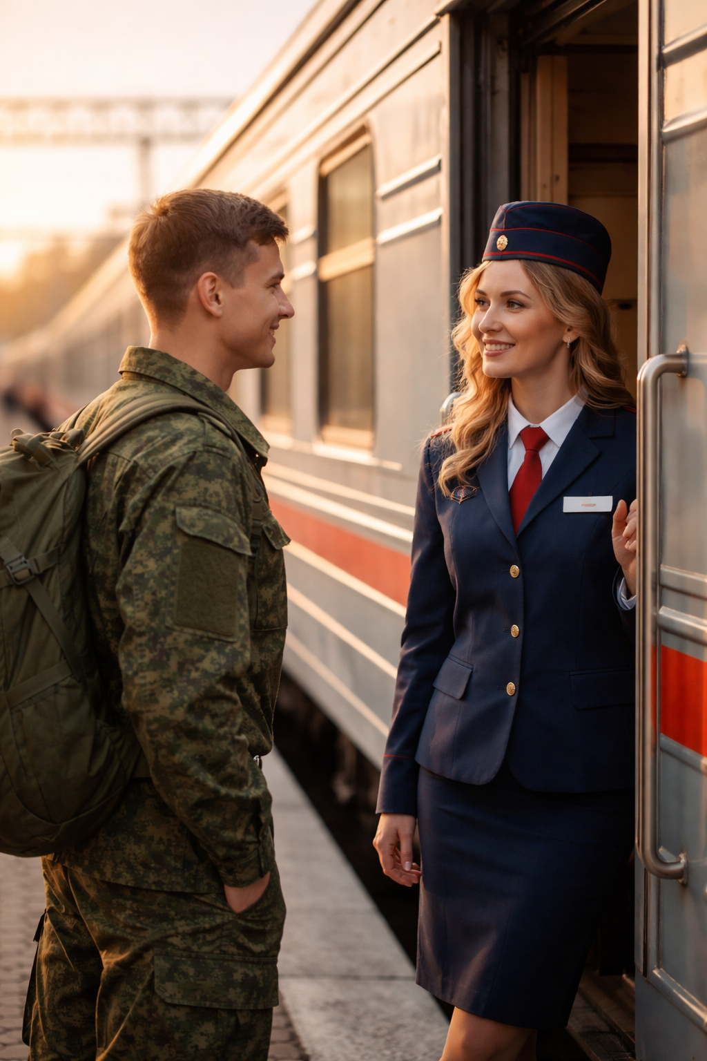 Случайная встреча в поезде изменила его жизнь