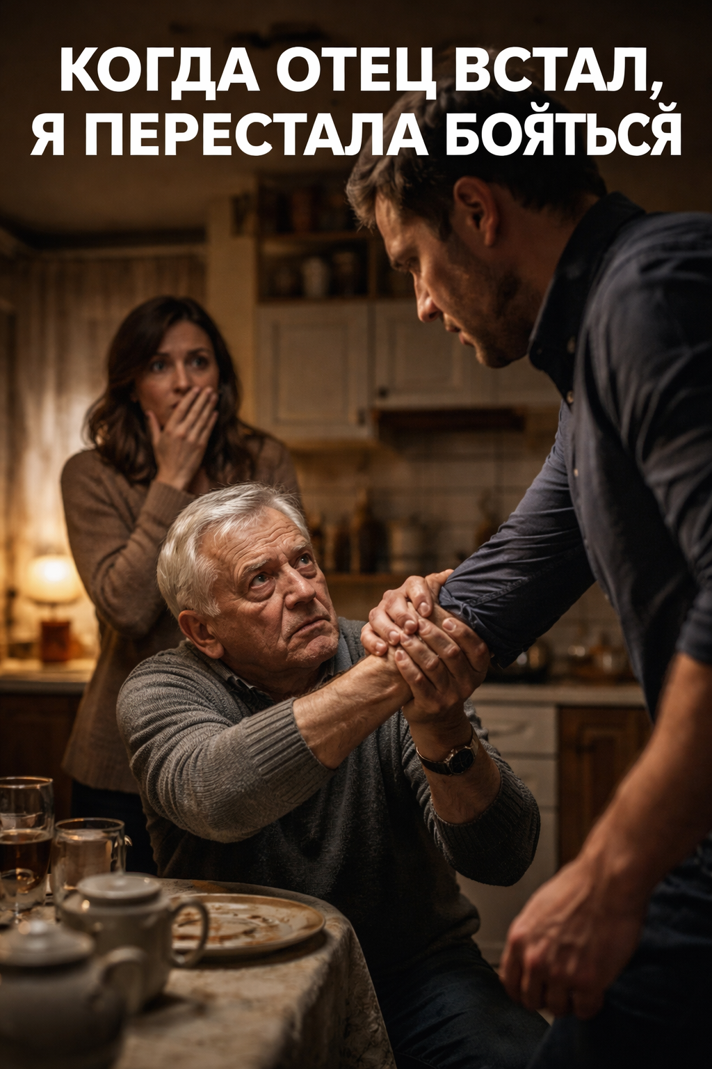 Когда отец встал, я перестала бояться