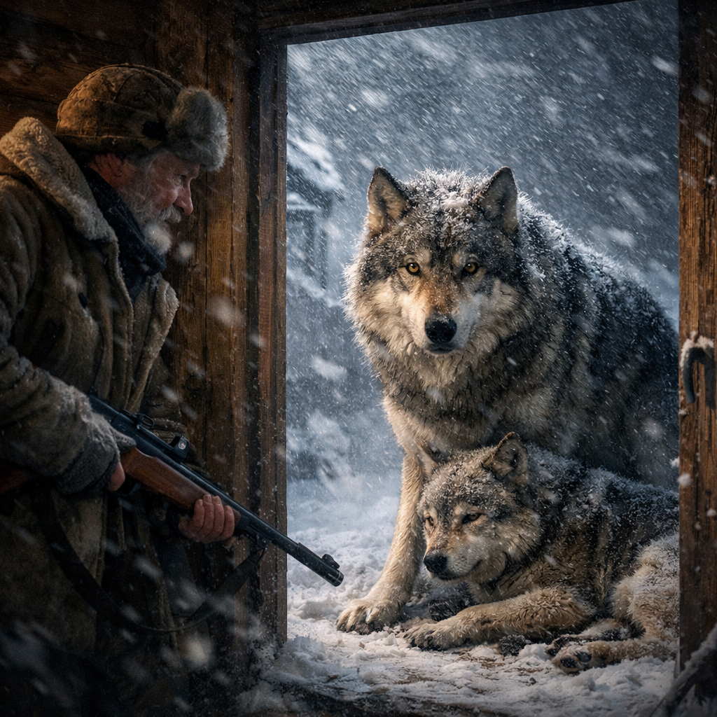 Одна ночь метели изменила судьбу охотника