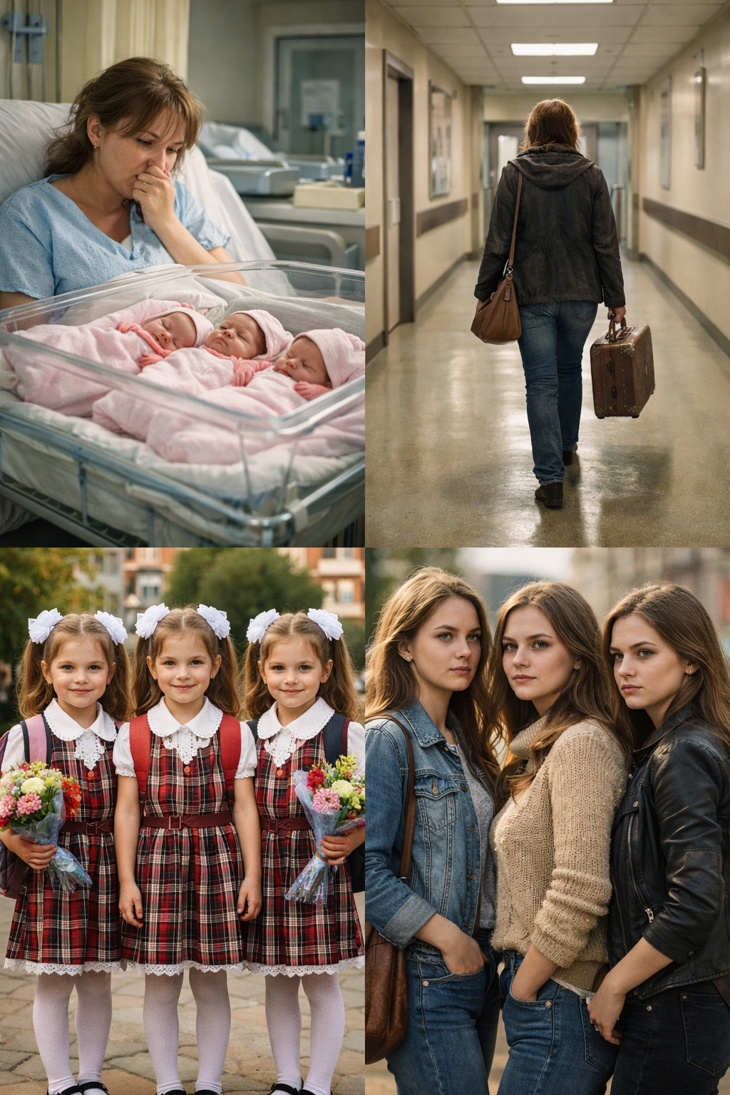 Тройня разлучена судьбой и нашла мать спустя годы