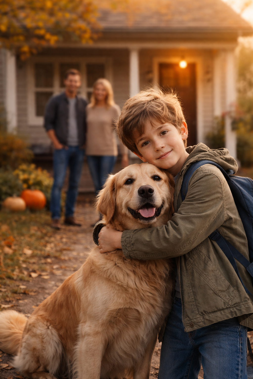 Мальчик, брошенный на дороге, нашёл семью