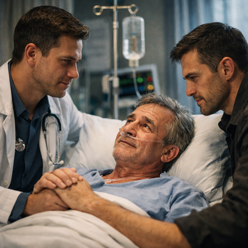 Брошенные сыновья однажды встретили отца