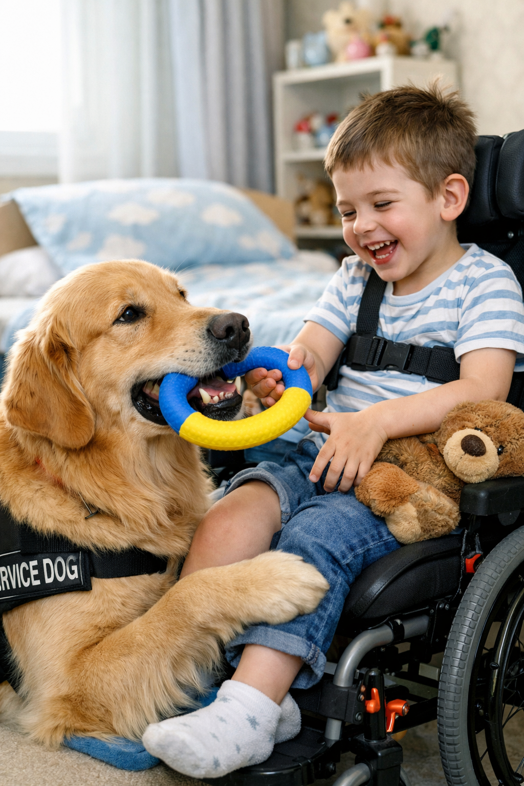 Свет надежды в глазах преданного друга Макса