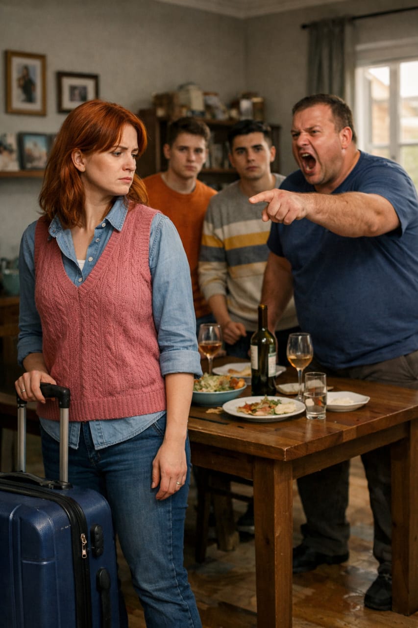 Муж унизил жену при всей семье