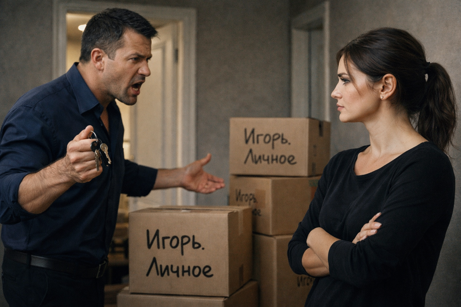 Либо ты закроешь глаза на мою измену