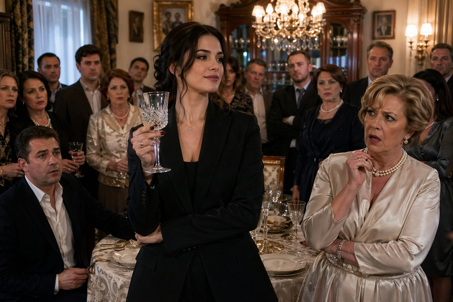 В первую брачную ночь свекровь протянула мне