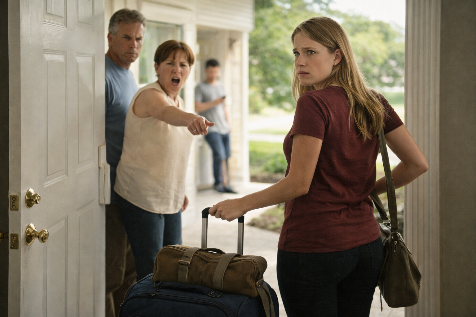 Мама закричала: «Уходи отсюда и больше