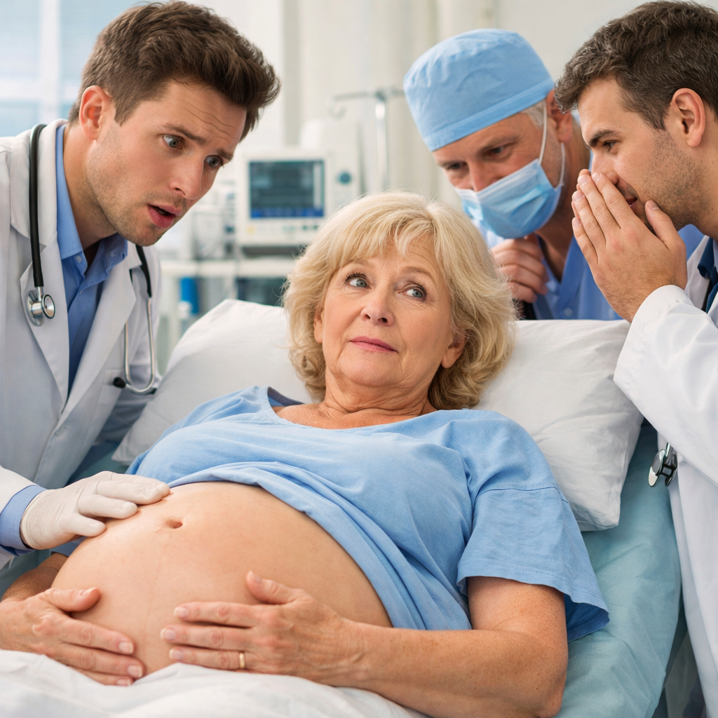 65-летняя женщина узнала, что беременна. Но