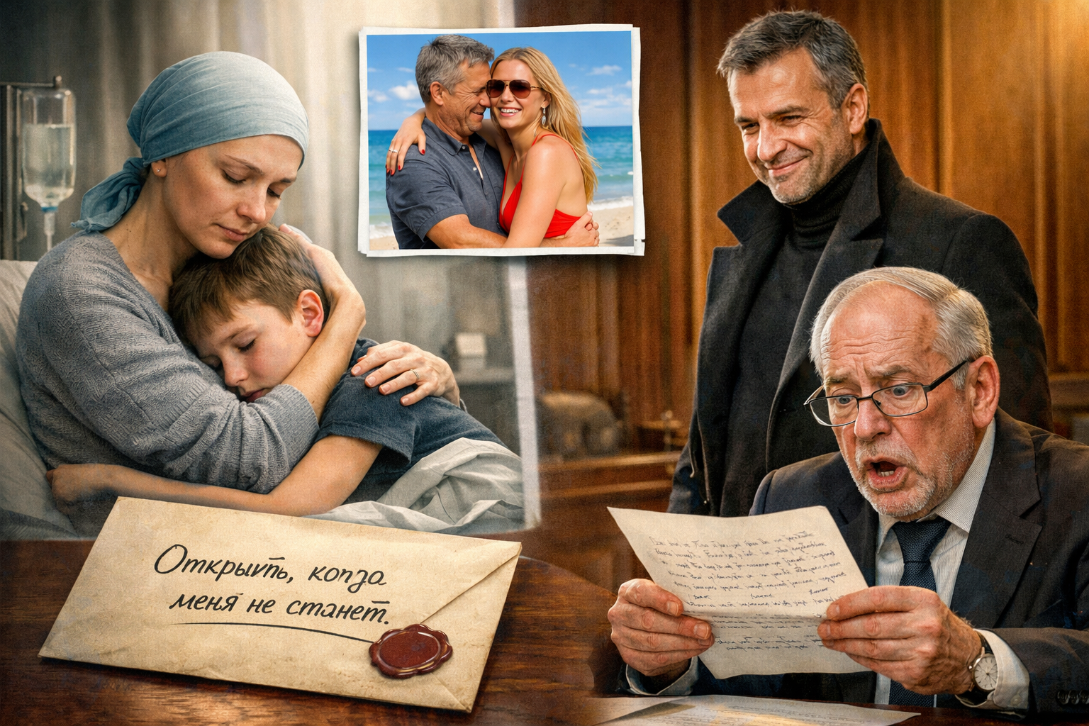 Он бросил жену, больную раком, ради другой