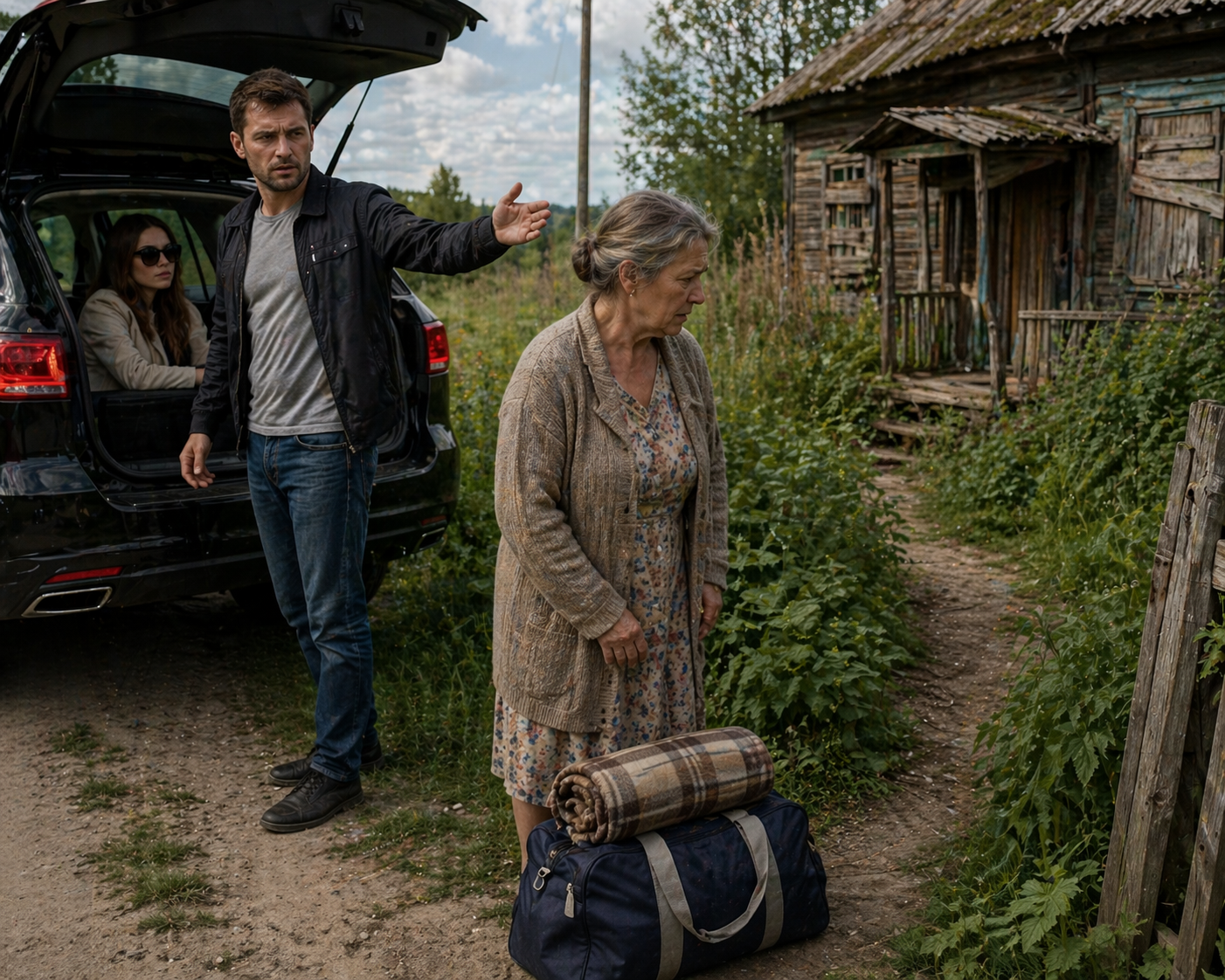 Сын оставил мать — и пожалел утром