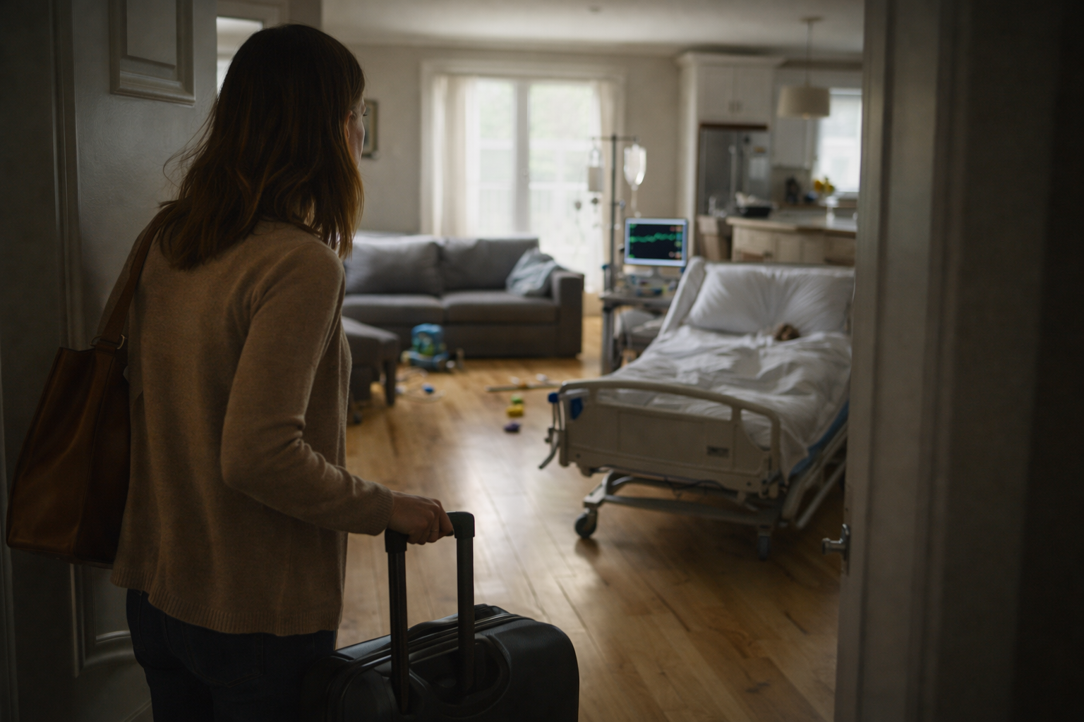 Она ушла, но вернулась слишком поздно