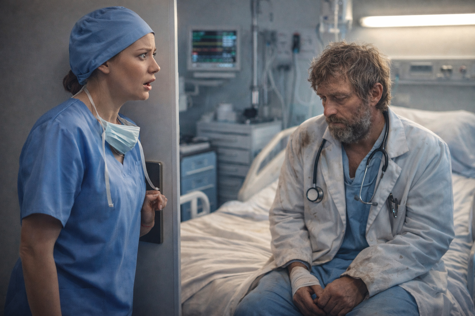 Женщина-хирург подобрала молчаливого