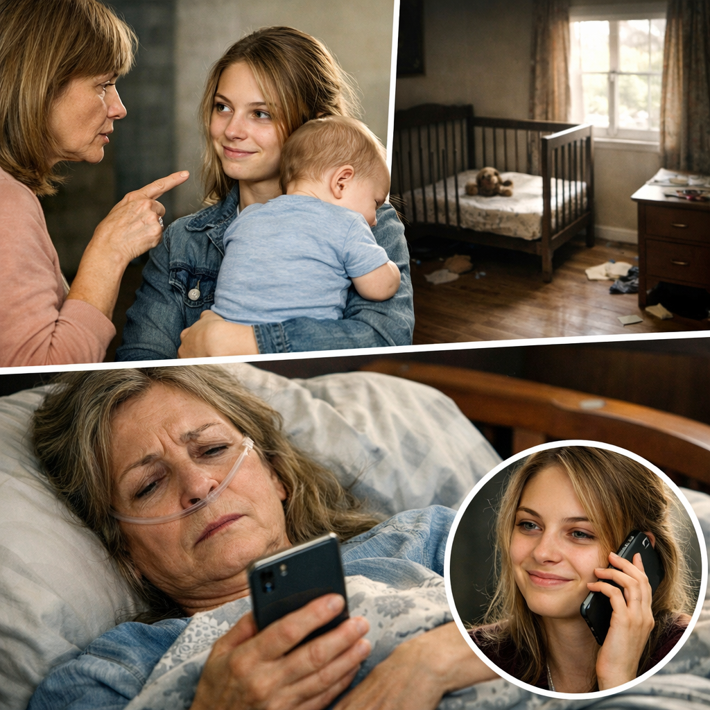 Моя дочь родила в семнадцать лет. Она бросила