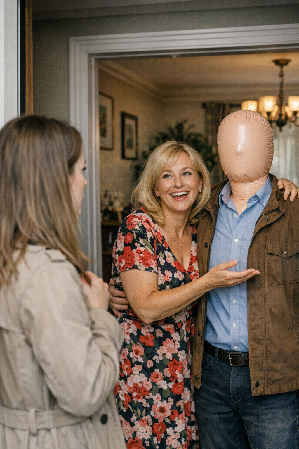 У моей мамы появился новый мужчина.