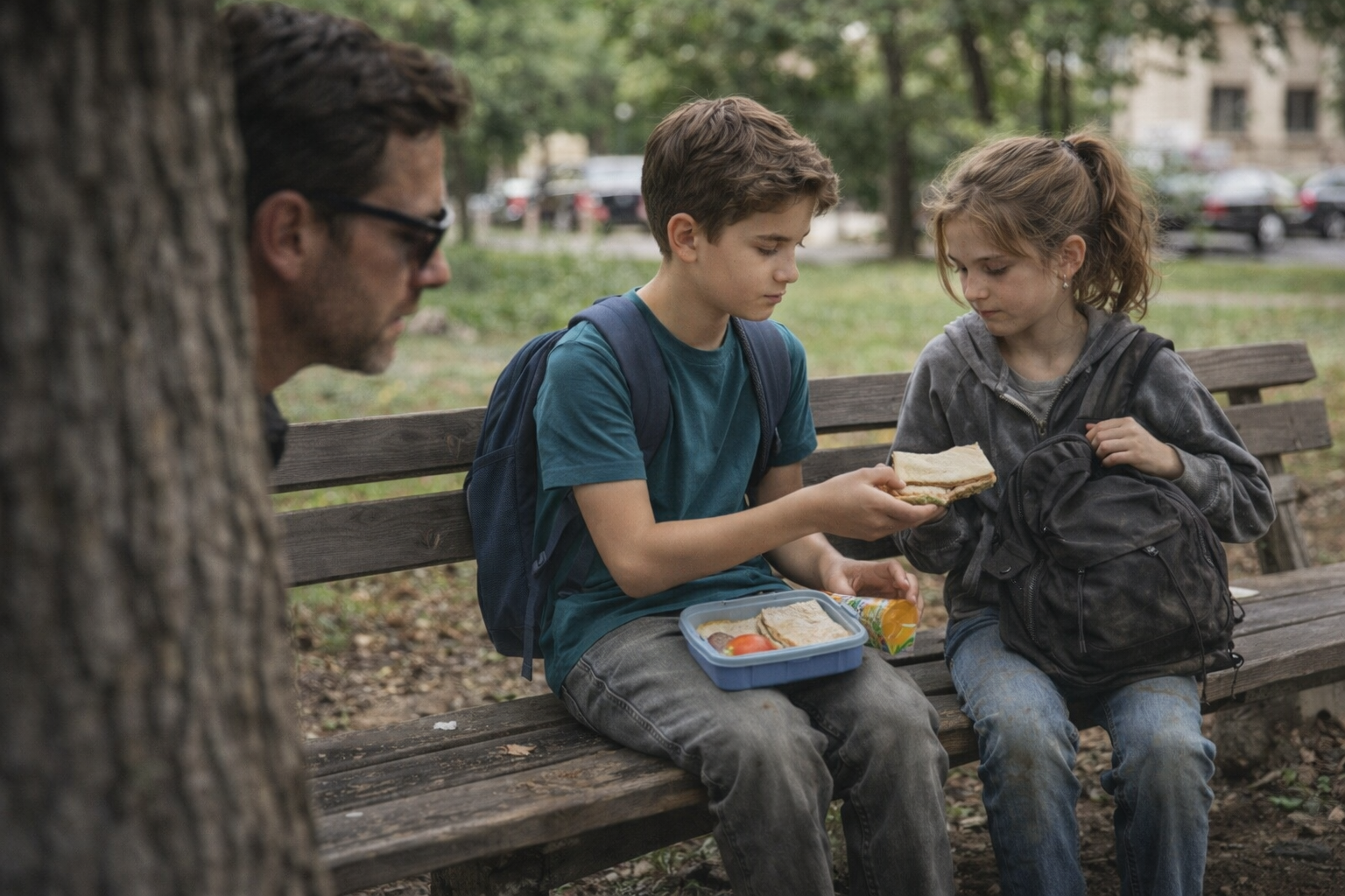 Отец следил за сыном — открыл доброту