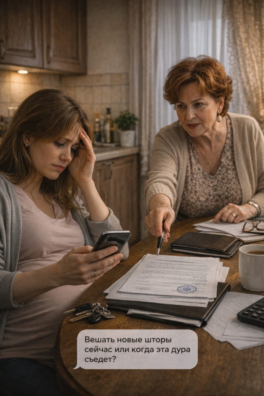 Свекровь дала счёт, но я отказалась платить