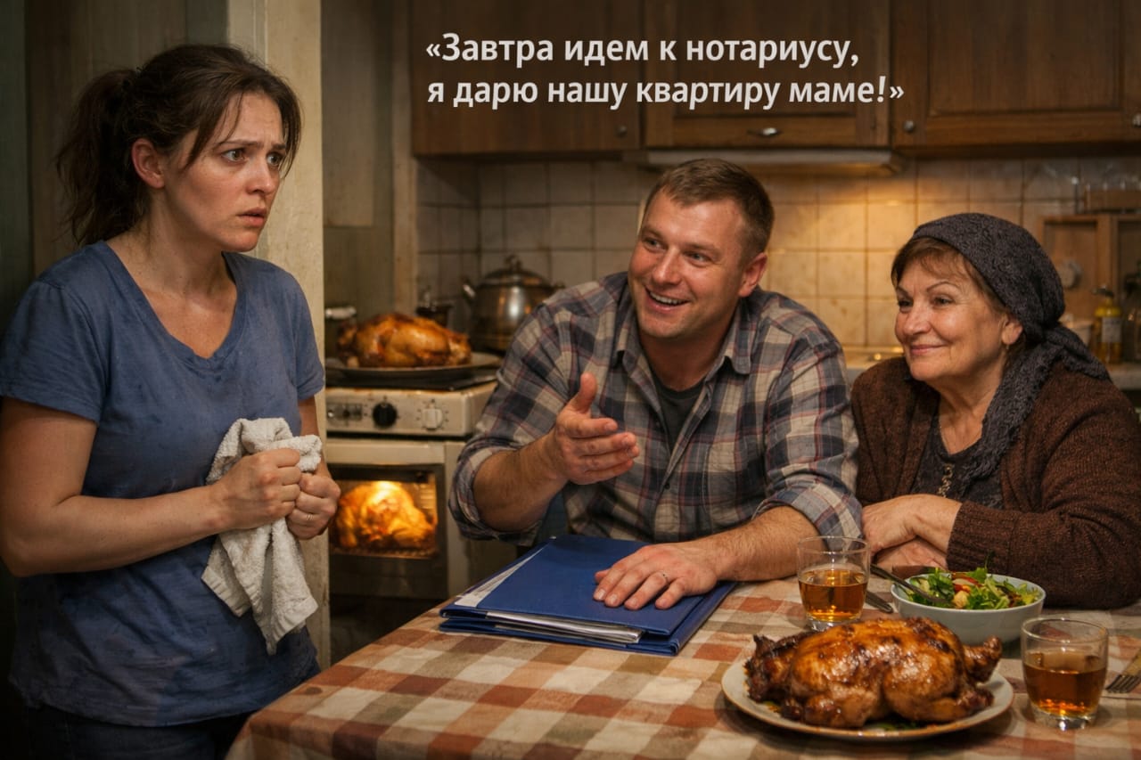 Он решил подарить квартиру матери без меня