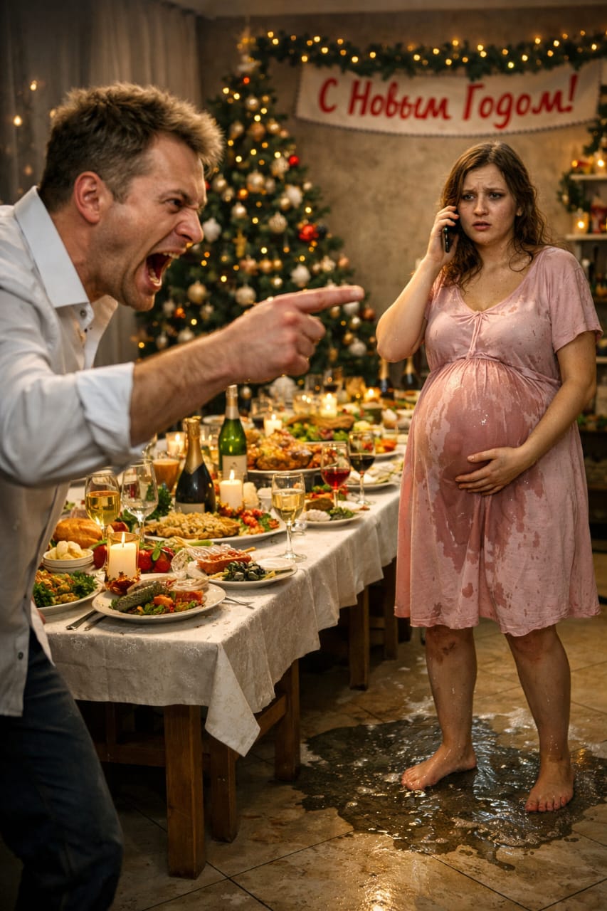 Муж проигнорировал роды ради новогоднего стола