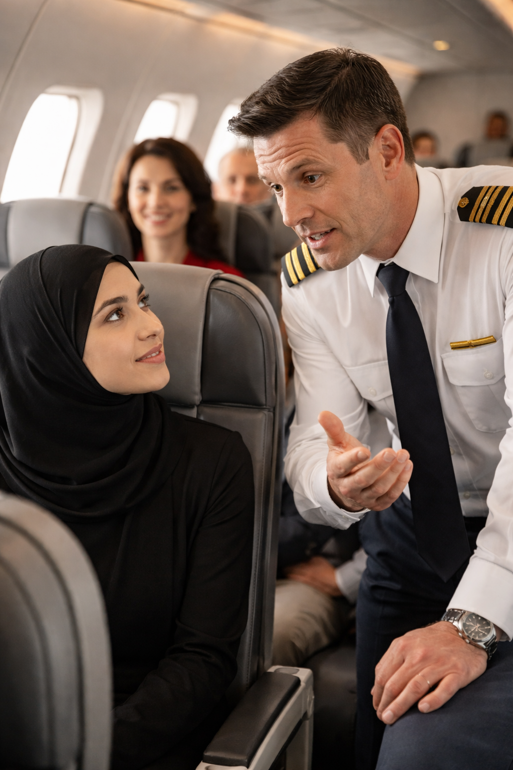 Пилот приказал ей уйти, не зная правды