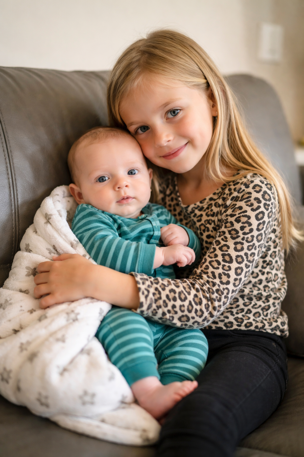 Маленькая Варя спасла младенца от опасности