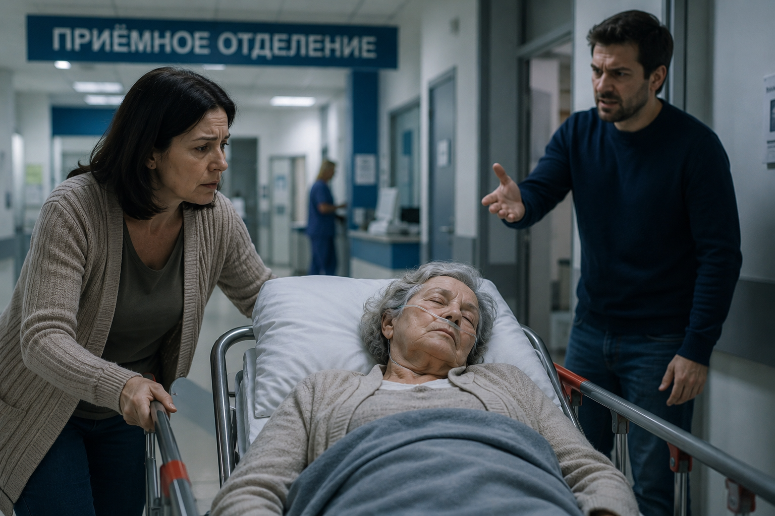 Когда у моей свекрови случился инсульт, именно