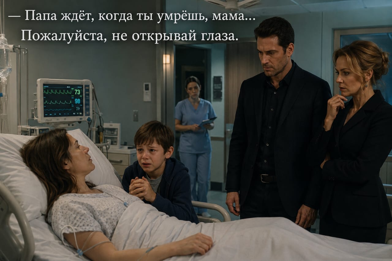 Сын раскрыл страшную тайну после комы матери