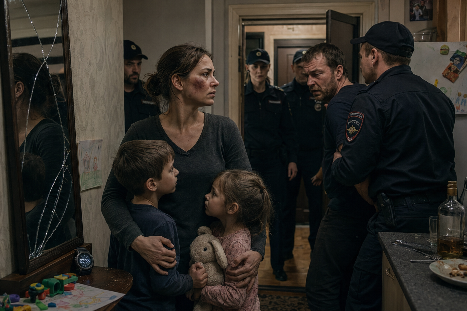 Инна молча спасала детей от домашнего ужаса