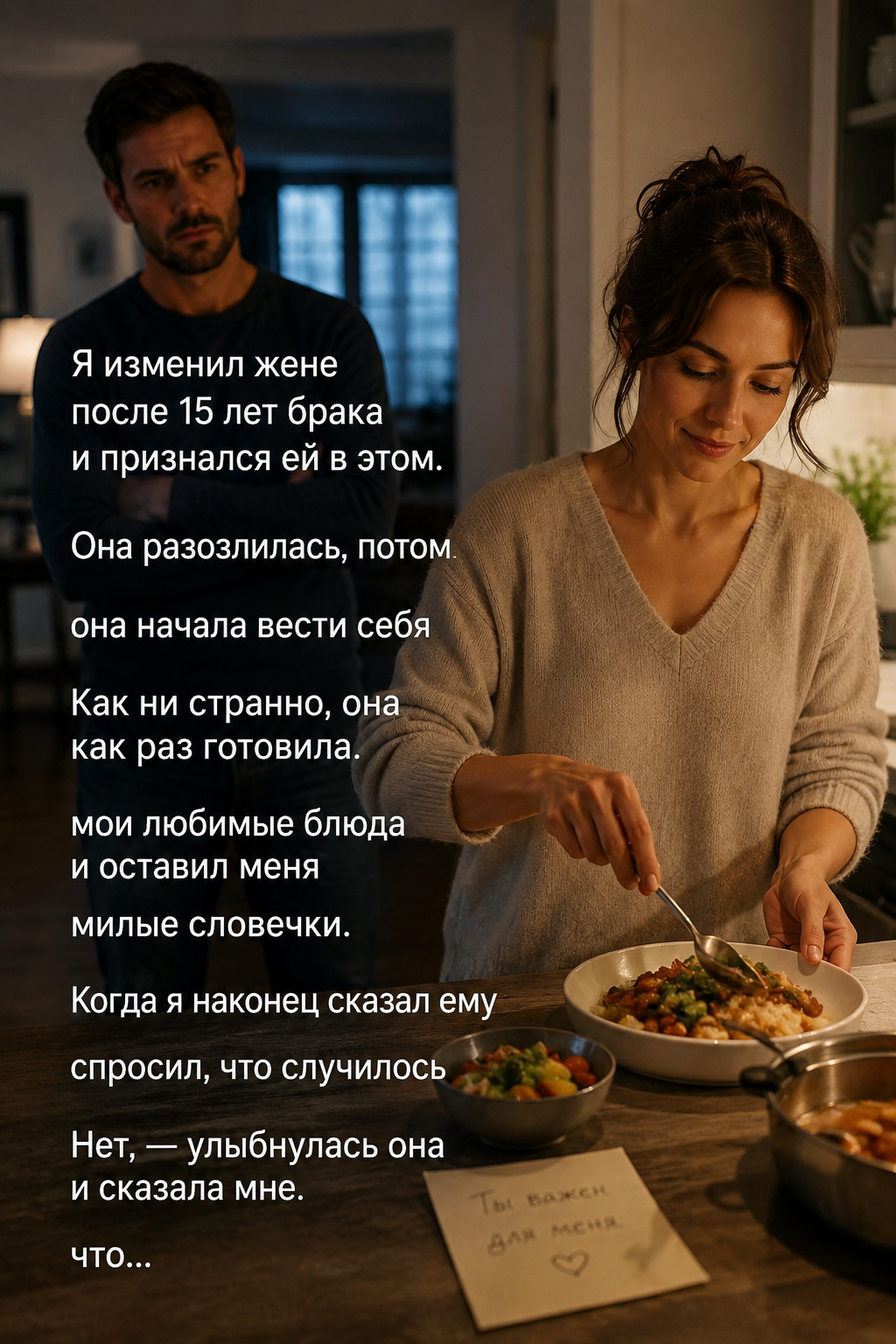 Я изменил жене после 15 лет брака и сам во всём