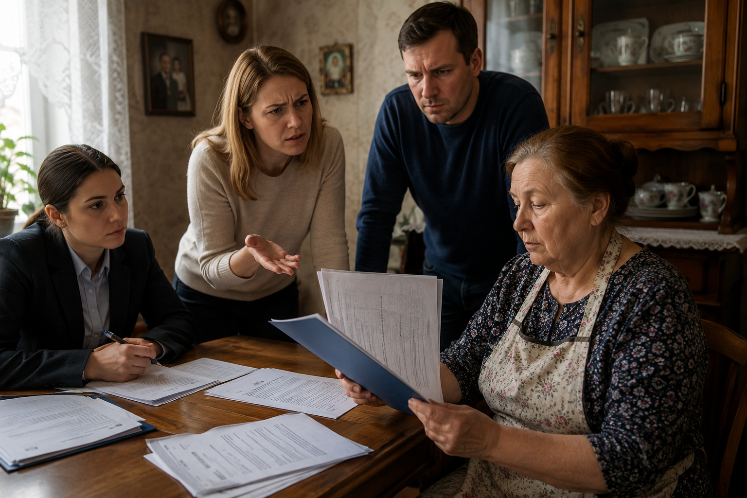 Подпиши бумаги, мама: участок уже мой