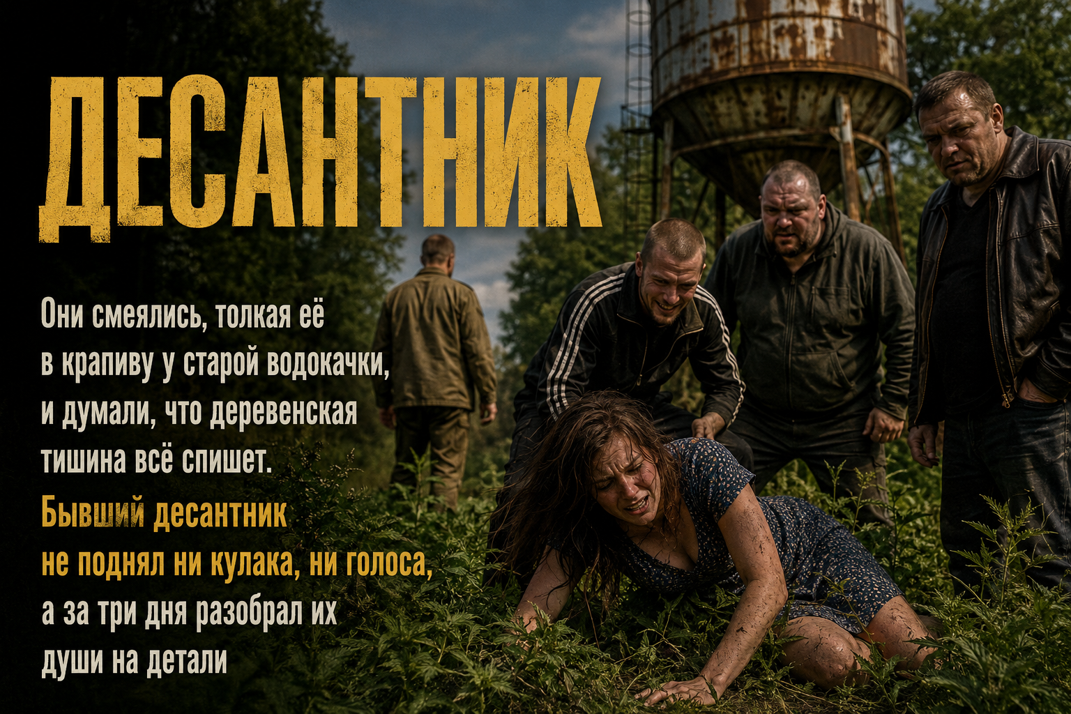 Десантник наказал обидчиков без единого удара