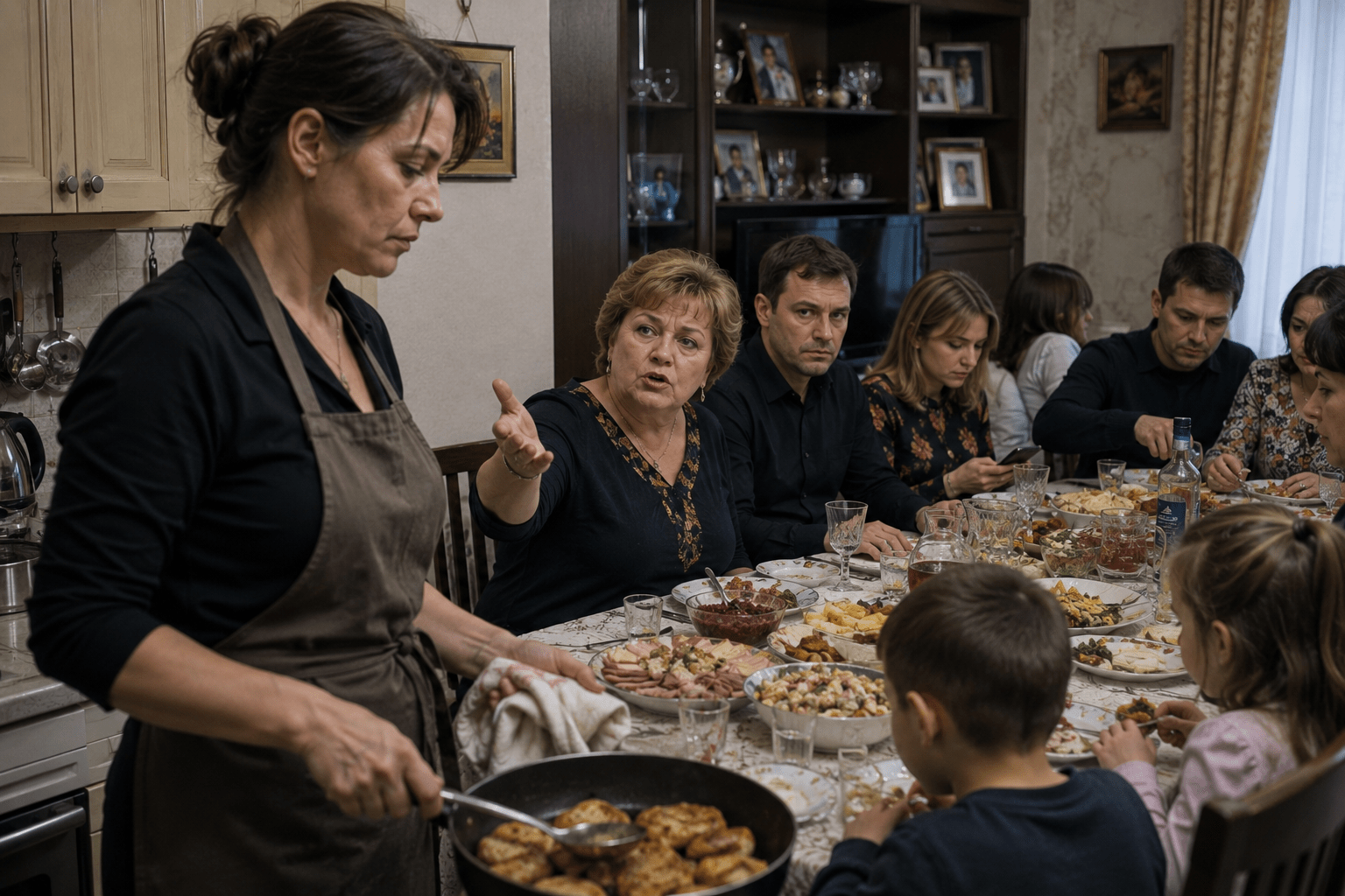 Готовить будешь ты. И за продукты платишь