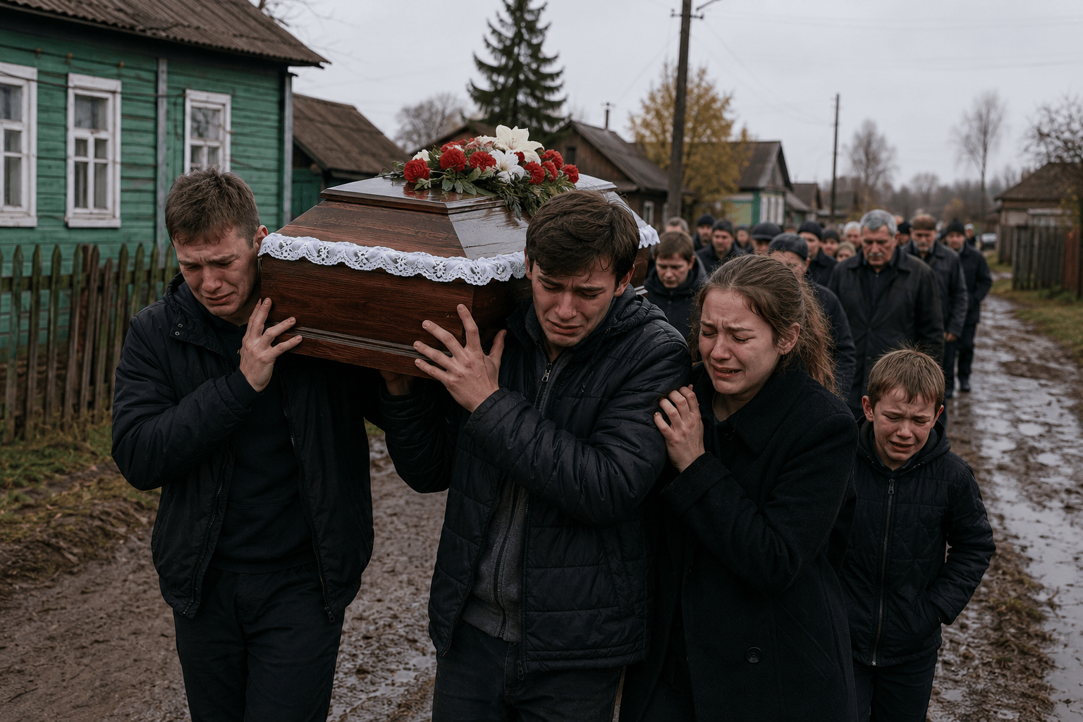 Он приехал в деревню весной. Без всего