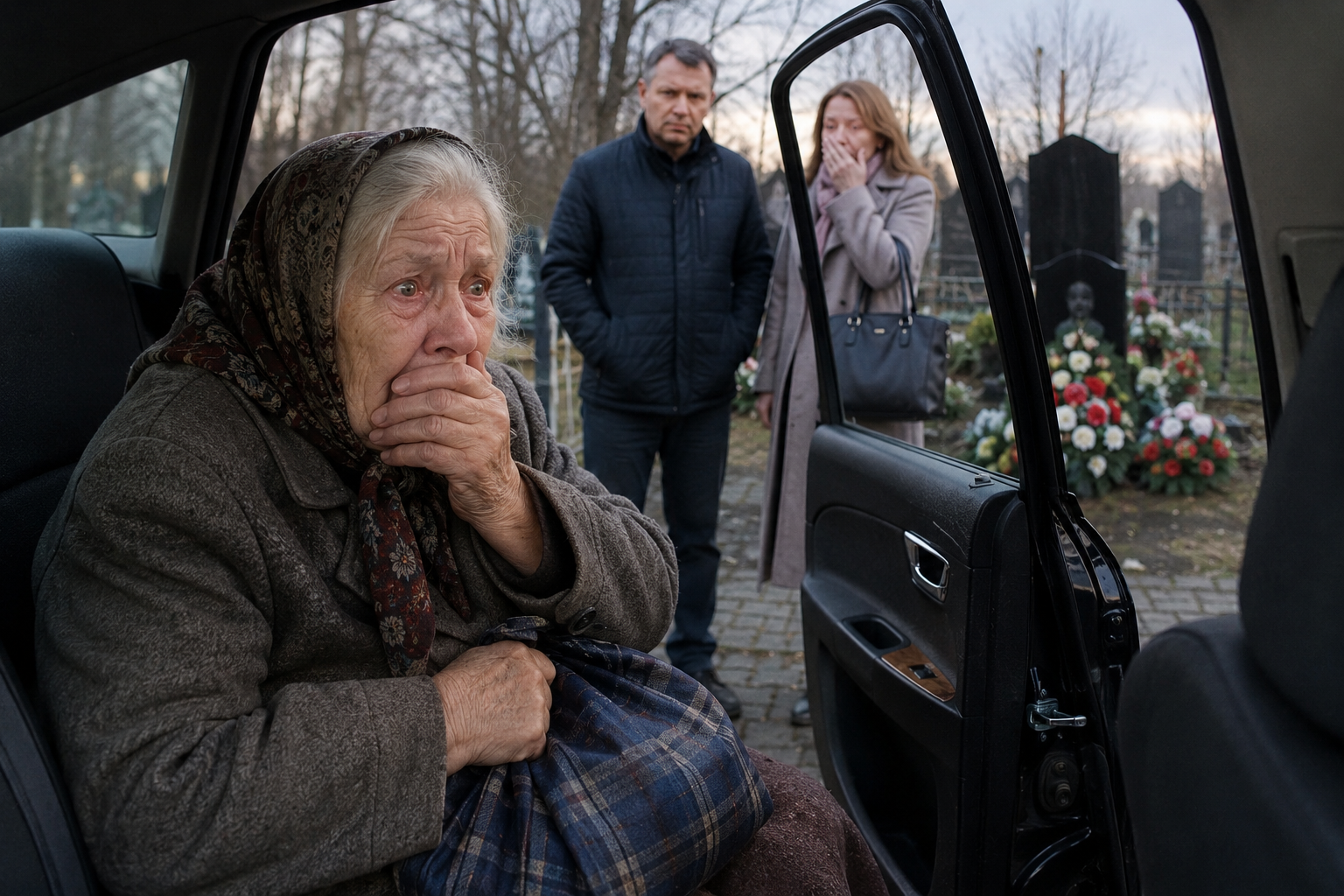 Дети привезли мать, но судьба удивила