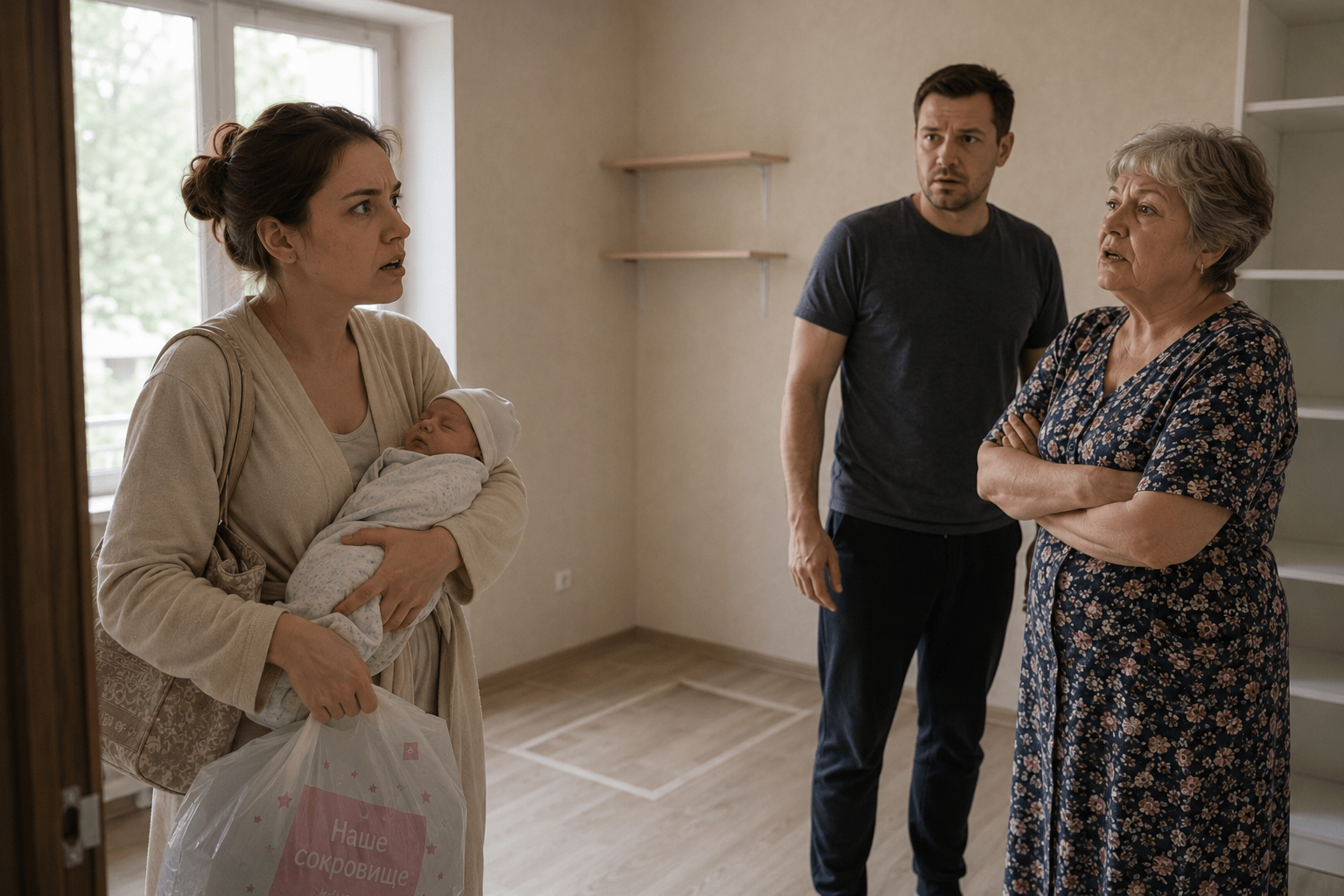 Вы раздали коляску, кроватку, всё детское